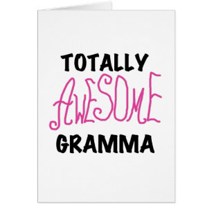 Totally Awesome Gramma Pink Tshirts Gifts
