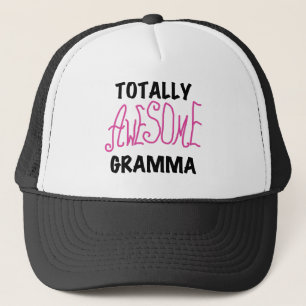 Totally Awesome Gramma Pink Tshirts Gifts Trucker Hat