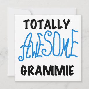 Totally Awesome Grammie Blue T-shirts Gifts