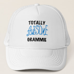 Totally Awesome Grammie Blue T-shirts Gifts Trucker Hat