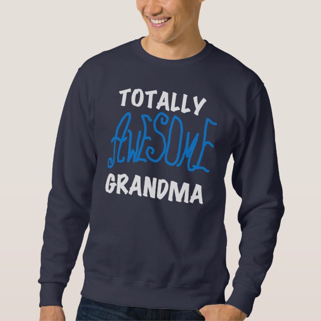 Totally Awesome Grandma Blue Tshirts and Gifts (Front)