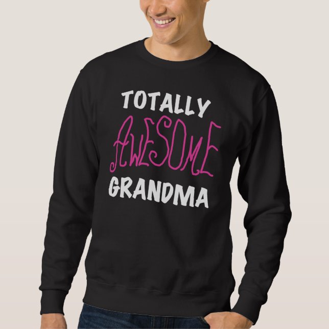 Totally Awesome Grandma Pink T-shirts and Gifts (Front)