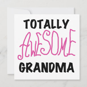 Totally Awesome Grandma - Pink Tshirts and Gifts
