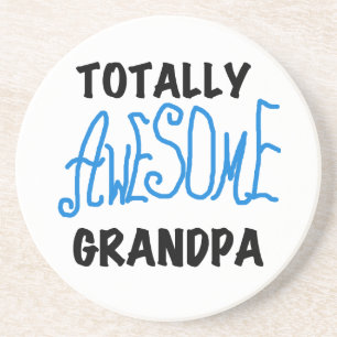 Totally Awesome Grandpa T-shirts and Gifts Coaster