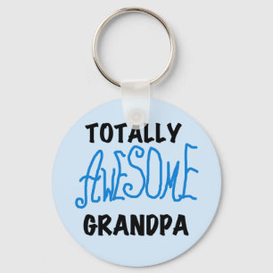 Totally Awesome Grandpa T-shirts and Gifts Key Ring