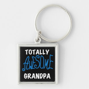 Totally Awesome Grandpa T-shirts and Gifts Key Ring