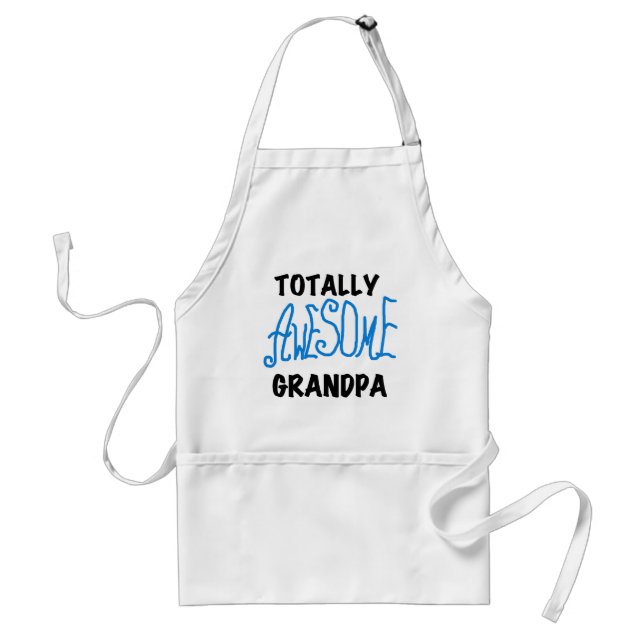 Totally Awesome Grandpa T-shirts and Gifts Standard Apron (Front)