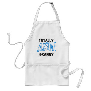 Totally Awesome Granny Blue Tshirts and Gifts Standard Apron