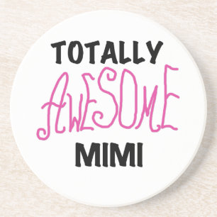 Totally Awesome Mimi Pink T-shirts and Gifts Coaster