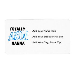 Totally Awesome Nanna Blue T-shirts and GIfts