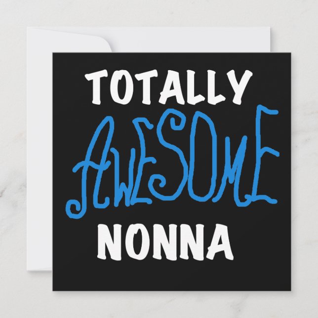 Totally Awesome Nonna Blue T-shirts and Gifts (Front)