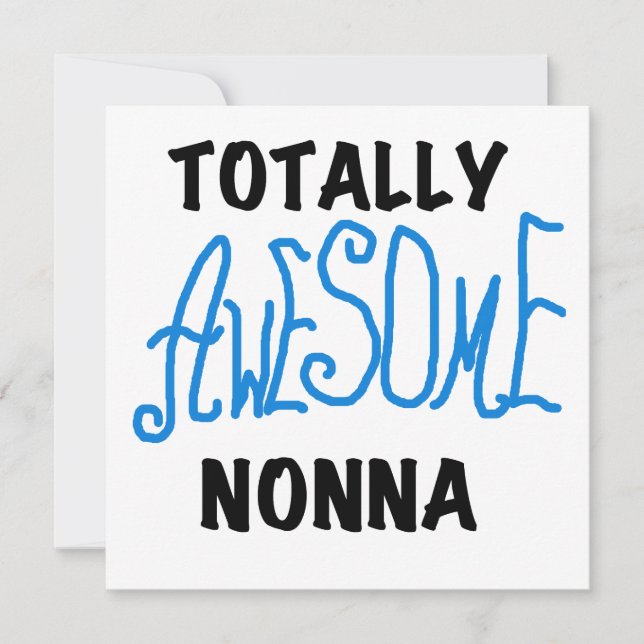 Totally Awesome Nonna Blue t-shirts and Gifts (Front)