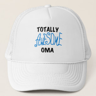 Totally Awesome Oma Blue T-shirts and Gifts Trucker Hat
