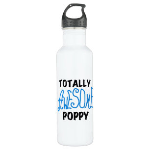 Totally Awesome Poppy T-shirts and 710 Ml Water Bottle