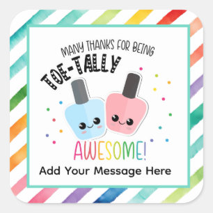 Totally Awesome Thank You Stickers – Fun Appreciat