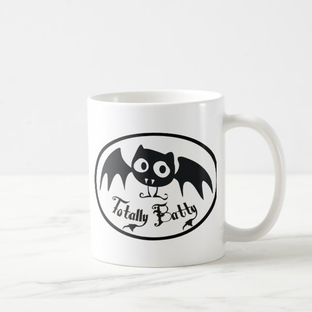 Totally Batty Coffee Mug (Right)