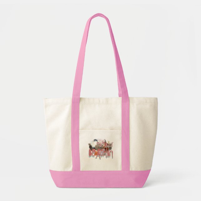 Totally BEACHIN! (shells) Tote Bag (Front)