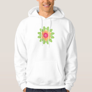 Totally Cool Flower Design Hoodie