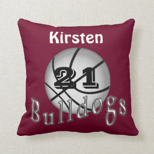 Totally Customisable Basketball Pillows for Team