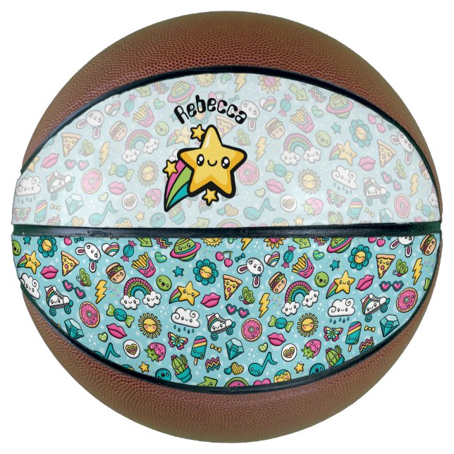 Totally Cute Doodles Basketball (Front)