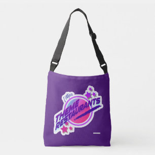 Totally Epic Themed Restaurant Nineties Logo Crossbody Bag