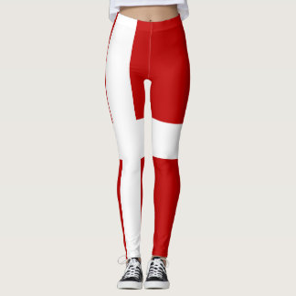Totally Flag of Denmark Leggings