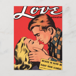 Totally in Love Postcard