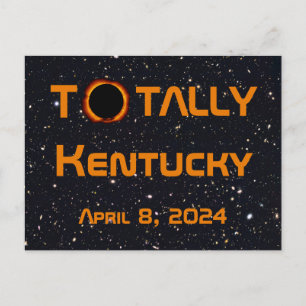 Totally Kentucky 2024 Solar Eclipse  Postcard