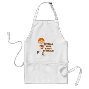 Totally Nuts About Football Standard Apron