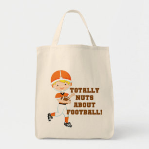 Totally Nuts About Football Tote Bag