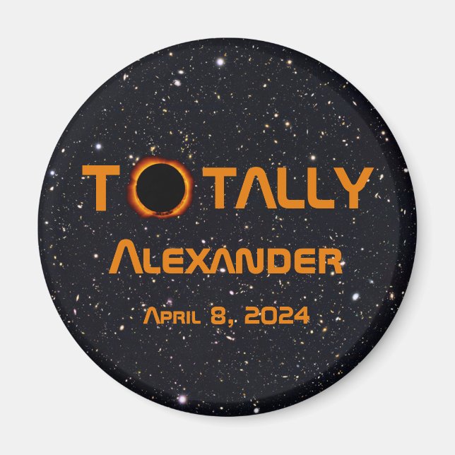 Totally Personal 2024 Solar Eclipse  Magnet (Front)