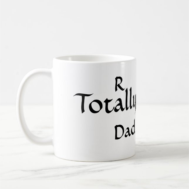 Totally Rad Dad Coffee Mug (Left)