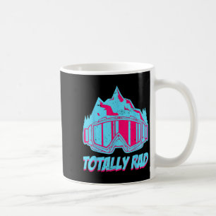 Totally Rad, Goggles Retro Ski Vintage 80s 90s Ski Coffee Mug