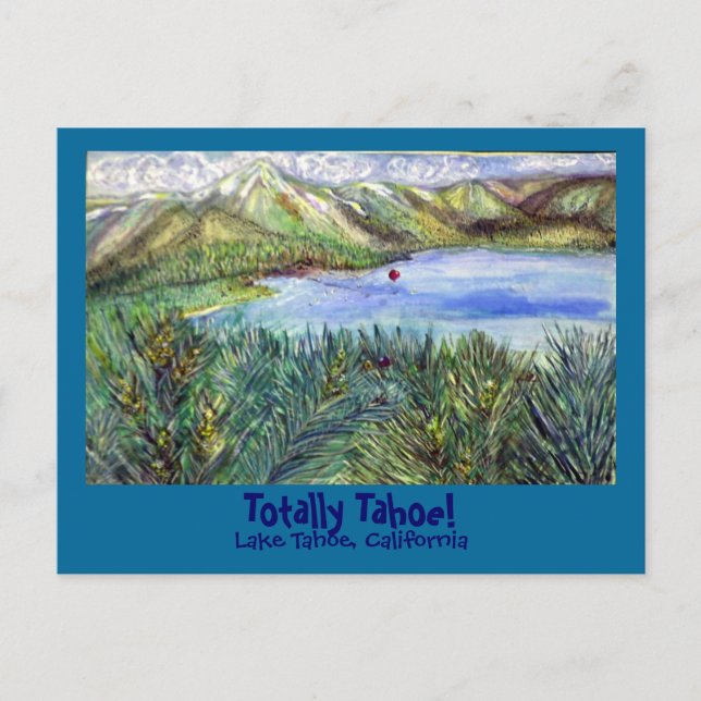 Totally Tahoe Postcard (Front)