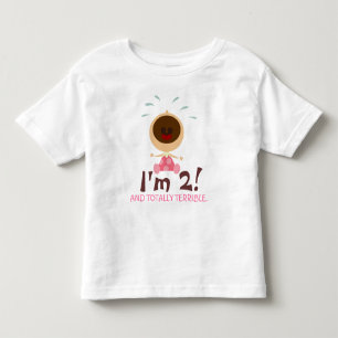 Totally Terrible Twos T-Shirts for Toddlers