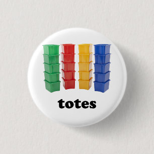 Totally Totes 3 Cm Round Badge