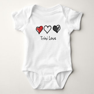 Totally Trini Love Baby Body Suit Baby Bodysuit