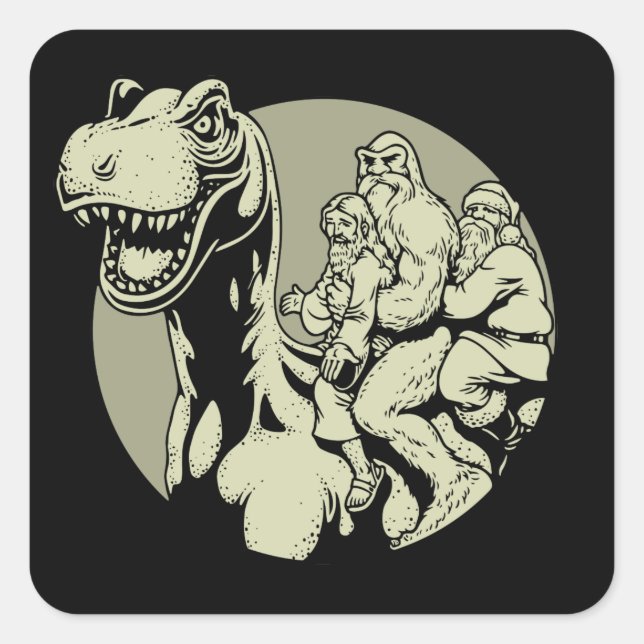 Totally True Stuff Square Sticker (Front)