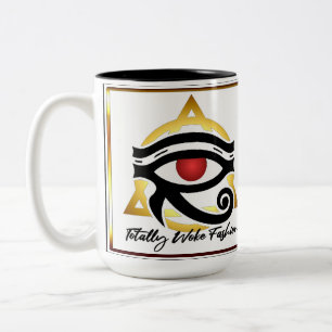 Totally Woke Fashion Signature Pyramid Coffee Cup