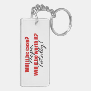 Totally Worth It! Key Ring