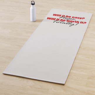 Totally Worth It!  Yoga Mat