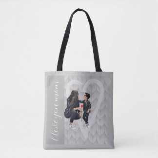 Tote A gentleman son's greeting on Mother's Day. Bag