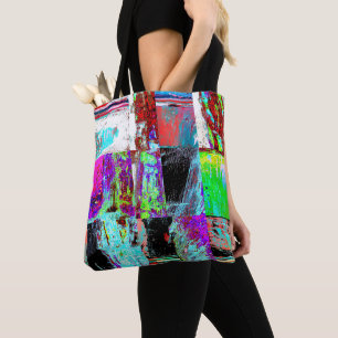 Tote – Abstract Grid Bag