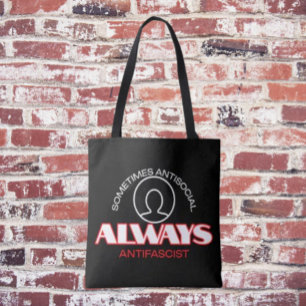 Tote-ally Antifascist: Statement Carry-All Tote Bag