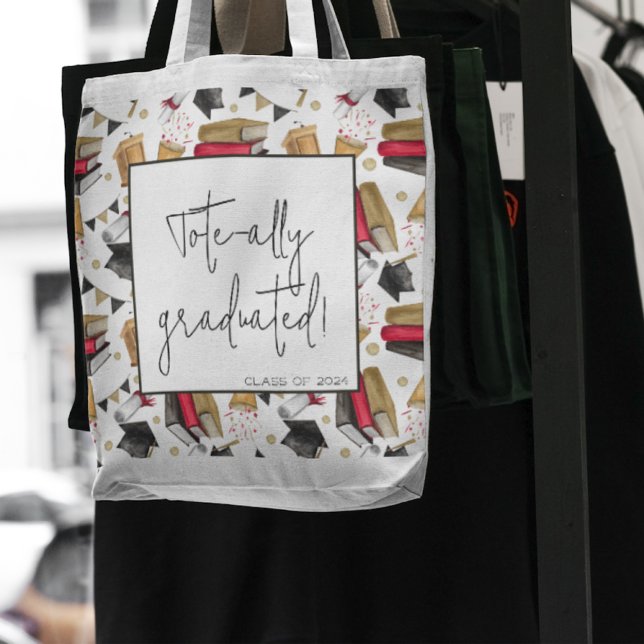 Tote-ally Graduated Grad Brother Gift School  Tote Bag (Creator Uploaded)