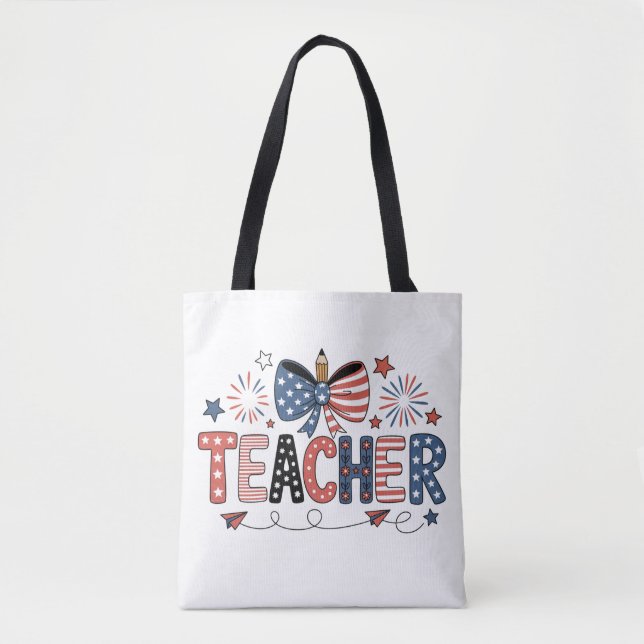 Tote-American Independence Tote Bag (Front)