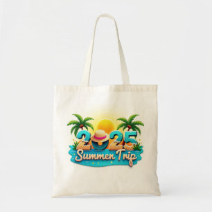 Tote Bag 🧳 2025 Summer Trip Beach Design