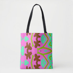 Tote Bag, A seamless elegant multicolor design Bag
