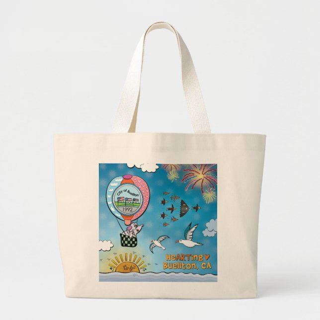 Tote Bag - Above the Sea (Front)