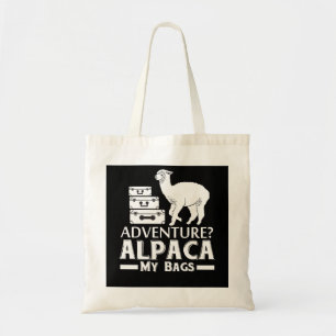 Tote Bag Adventure Alpaca My Bags Nice Design